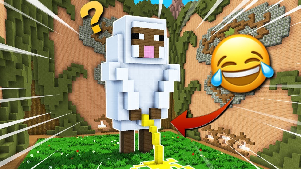 ¡¡¡ESTA OVEJA ES MÁS GUARRA QUE UN CERDO!!! 🐷🐏 BUILD BATTLE #12
