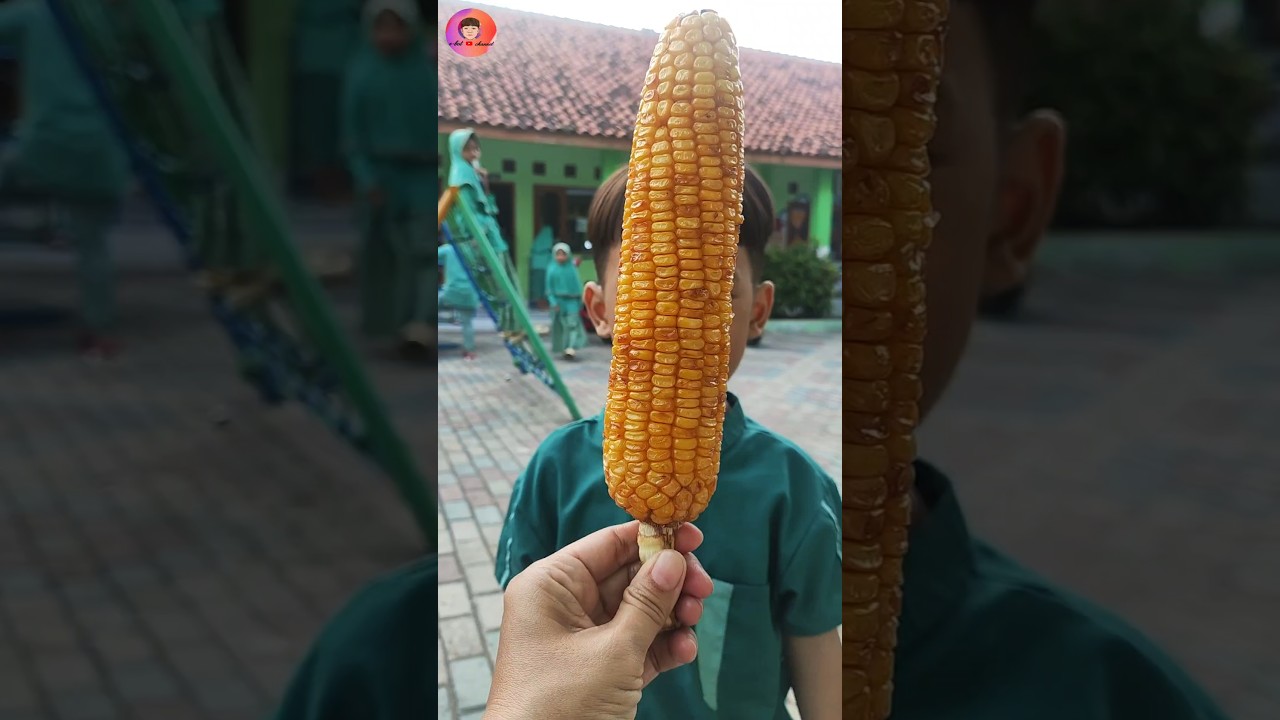 Jajan jagung goreng gaes#jagung#cemilanenak #jajanan #shorts