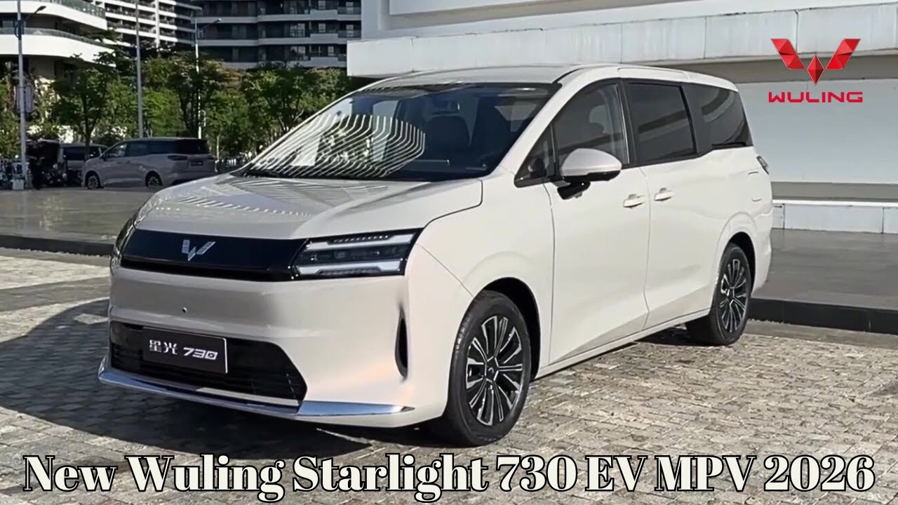 Электрический минивэн Wuling напоминает Toyota Alphard. Wuling Starlight 730 EV MPV 2026 | Запас ...