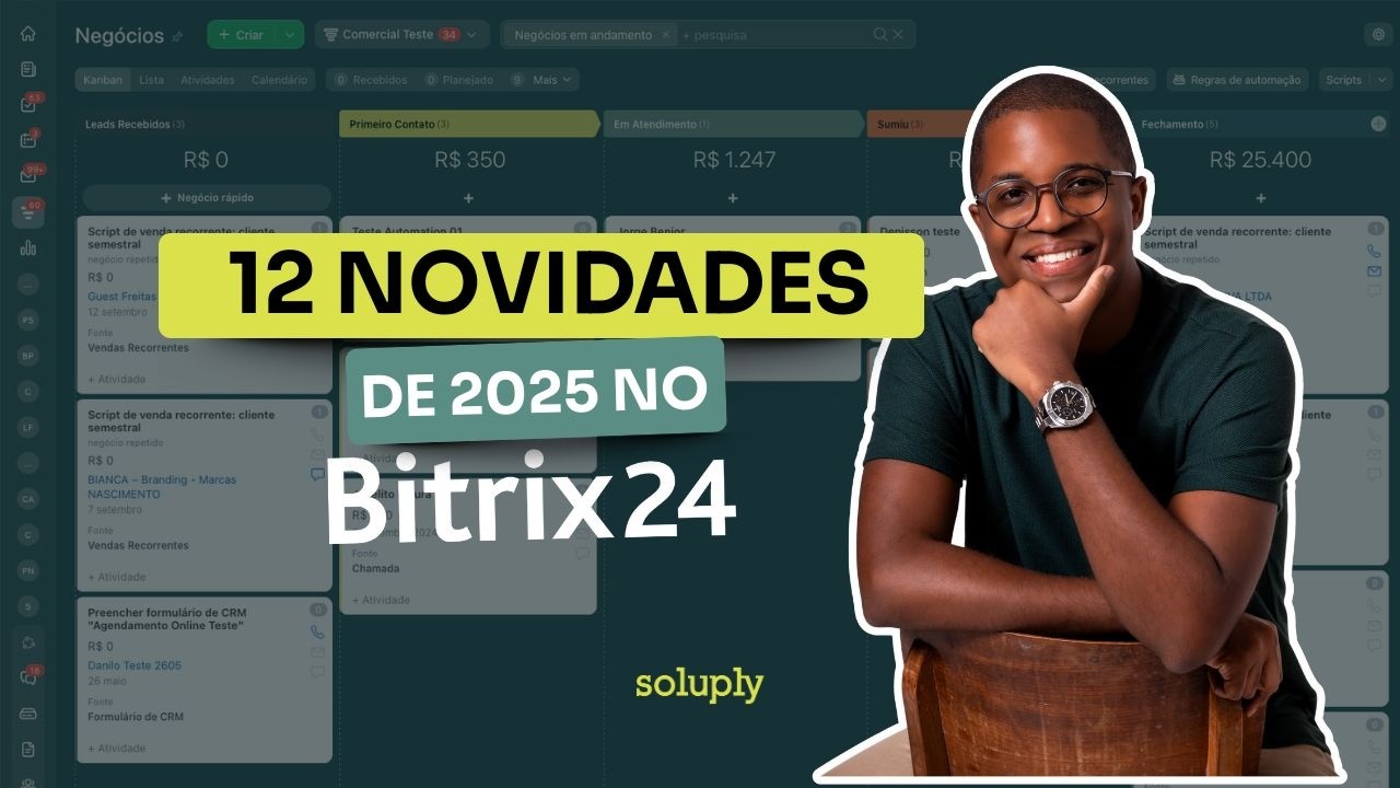 12 NOVIDADES DE 2025 BITRIX24 | RETROSPECTIVA SOLUPLY