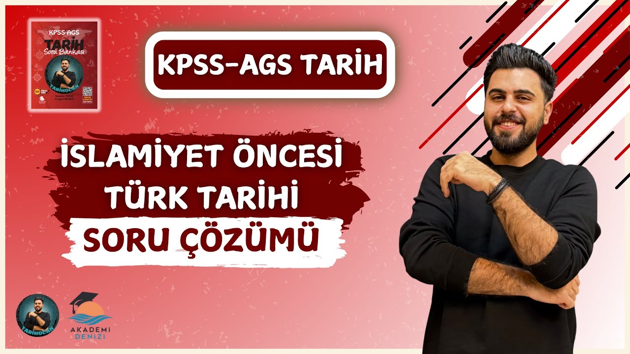 İSLAMİYET ÖNCESİ TÜRK TARİHİ - SORU ÇÖZÜMÜ 2026 @Tarihocan