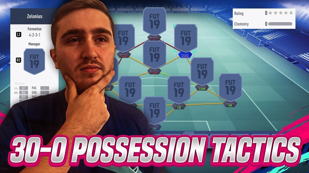 30-0 BEST FIFA 19 POSSESSION TACTIC