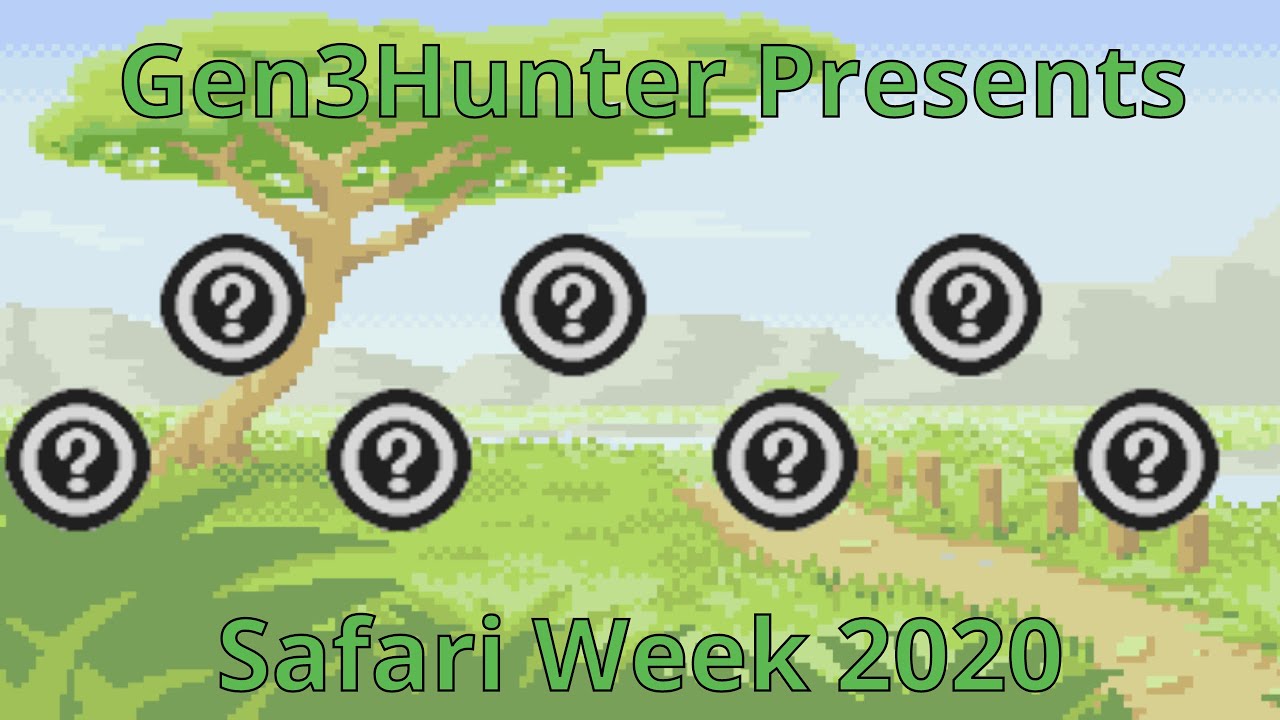 [Safari Week 2020] 7 Live Shinies Found After 77,776 RE's across the Kanto and Hoenn Safari Zones!