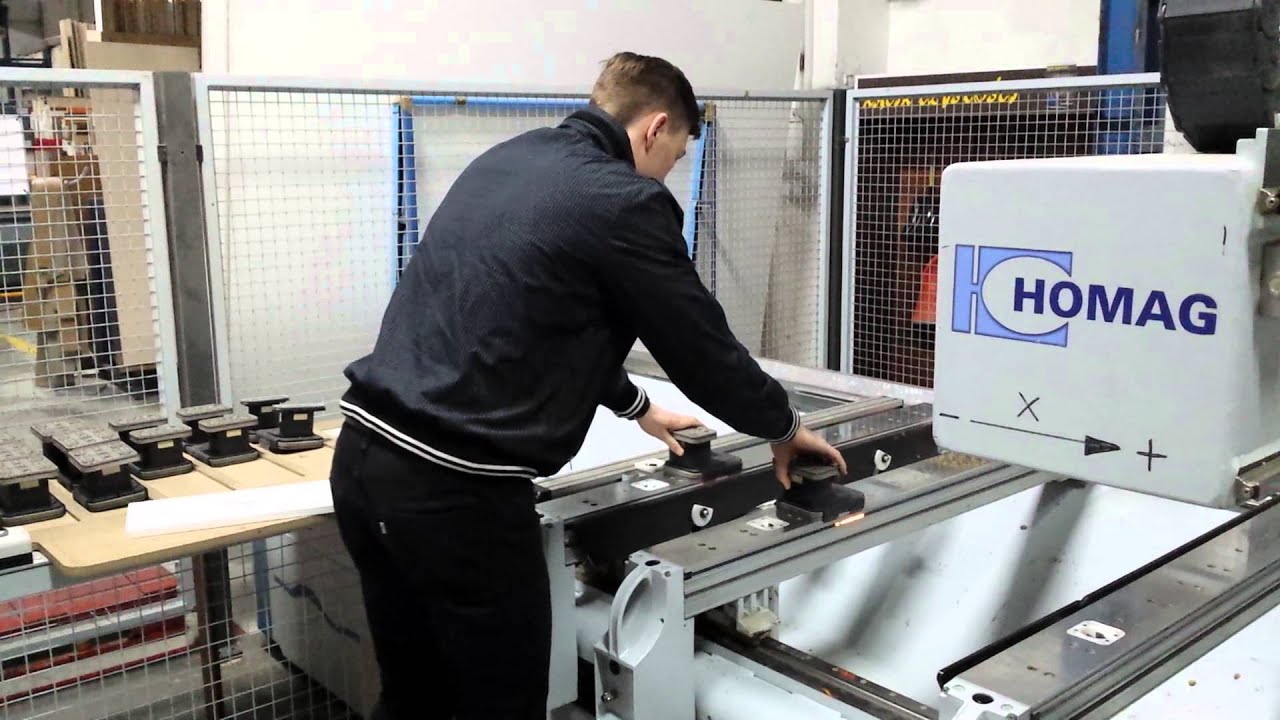 Obróbka na CNC Homag Venture 20