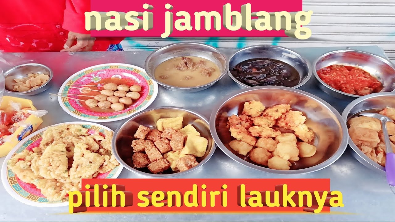 Nasi Jamblang Kuliner khas Cirebon - Makanan Khas Cirebon | Street Food Indonesian