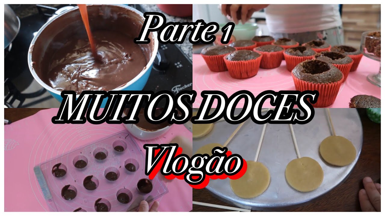 FAZENDO DOCES POR ENCOMENDA - TEMA MICKEY - VLOGÃO PARTE 1 (VEDA 27)