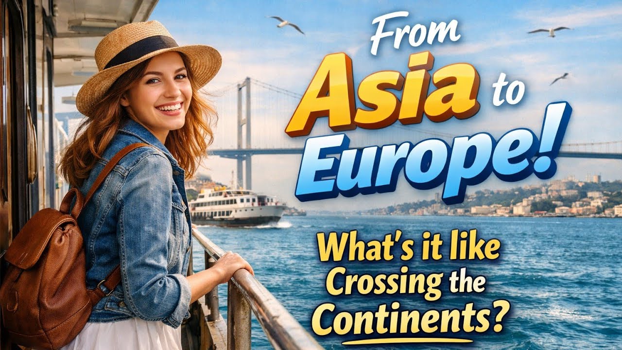 From Asia to Europe by Ferry | A Peaceful Istanbul Sea Journey