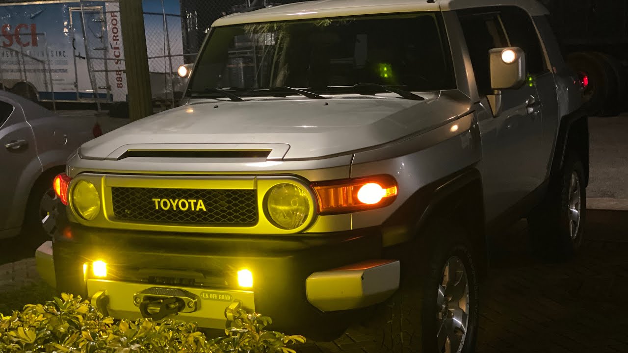 RIGID D-SERIES fog lights for my Fj Cruiser