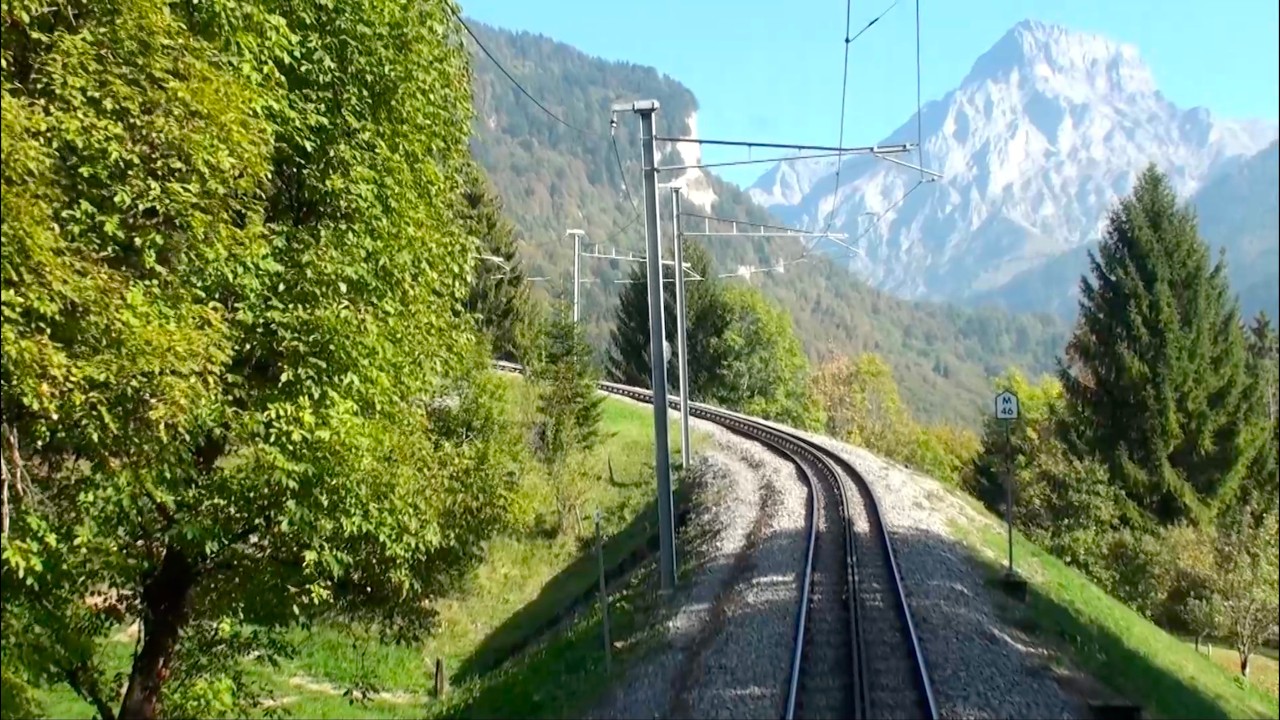 ★ 🇨🇭 Bex - Villars-sur-Ollon cab ride, Switzerland [5.10.2011] Cogwheel railway (Andreas Perren)