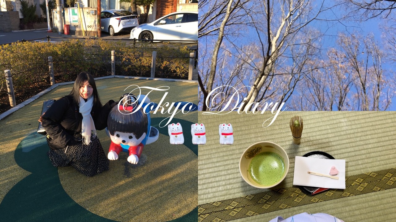 sweet memories in tokyo / cat temple, matcha ceremony & more