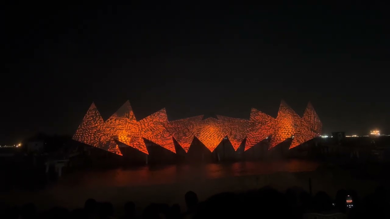 Wing of time singapor light show perfect for you children family content 