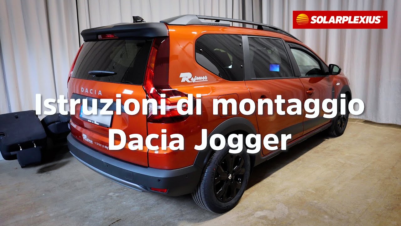Come oscurare i vetri senza pellicola? Con Solarplexius! Qui l'installazione su DACIA JOGGER
