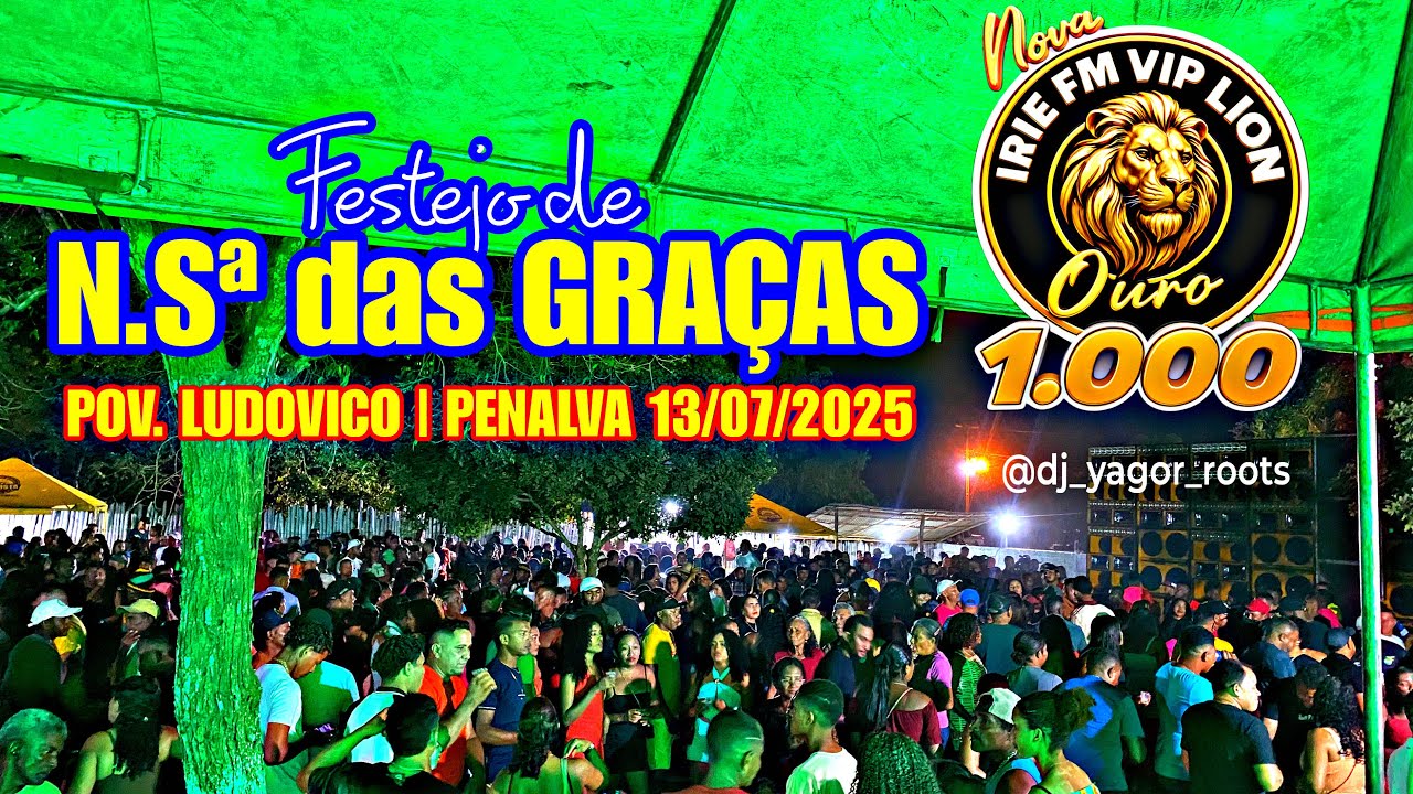 CASA CHEIA EM LUDOVICO - PENALVA | NOVA IRIE FM - DJ JÚNIOR ROOTS