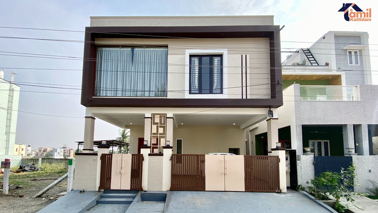 Coimbatore - Saravanampatti Semi Furnished Luxurious 4BHK | Modern 4BHK House for sale in Coimbatore