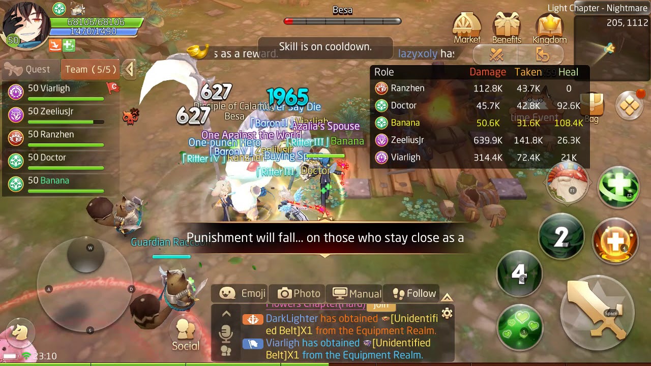 Laplace M Server 1 | Light Chapter NightMare