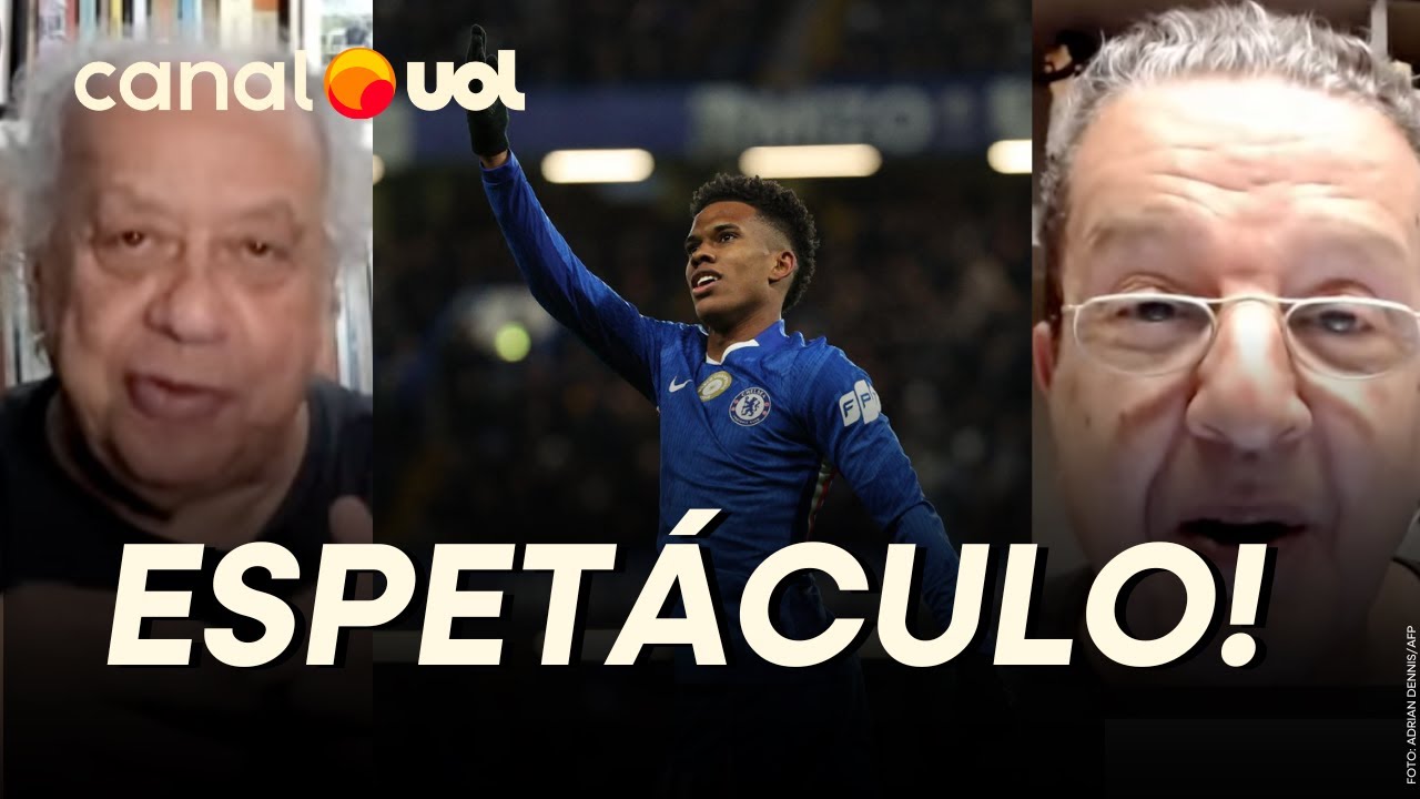 ESTÊVÃO FOI UM ESPETÁCULO À PARTE! JUCA E TRAJANO DESTACAM ATUAÇÃO PELO CHELSEA CONTRA O BARCELONA