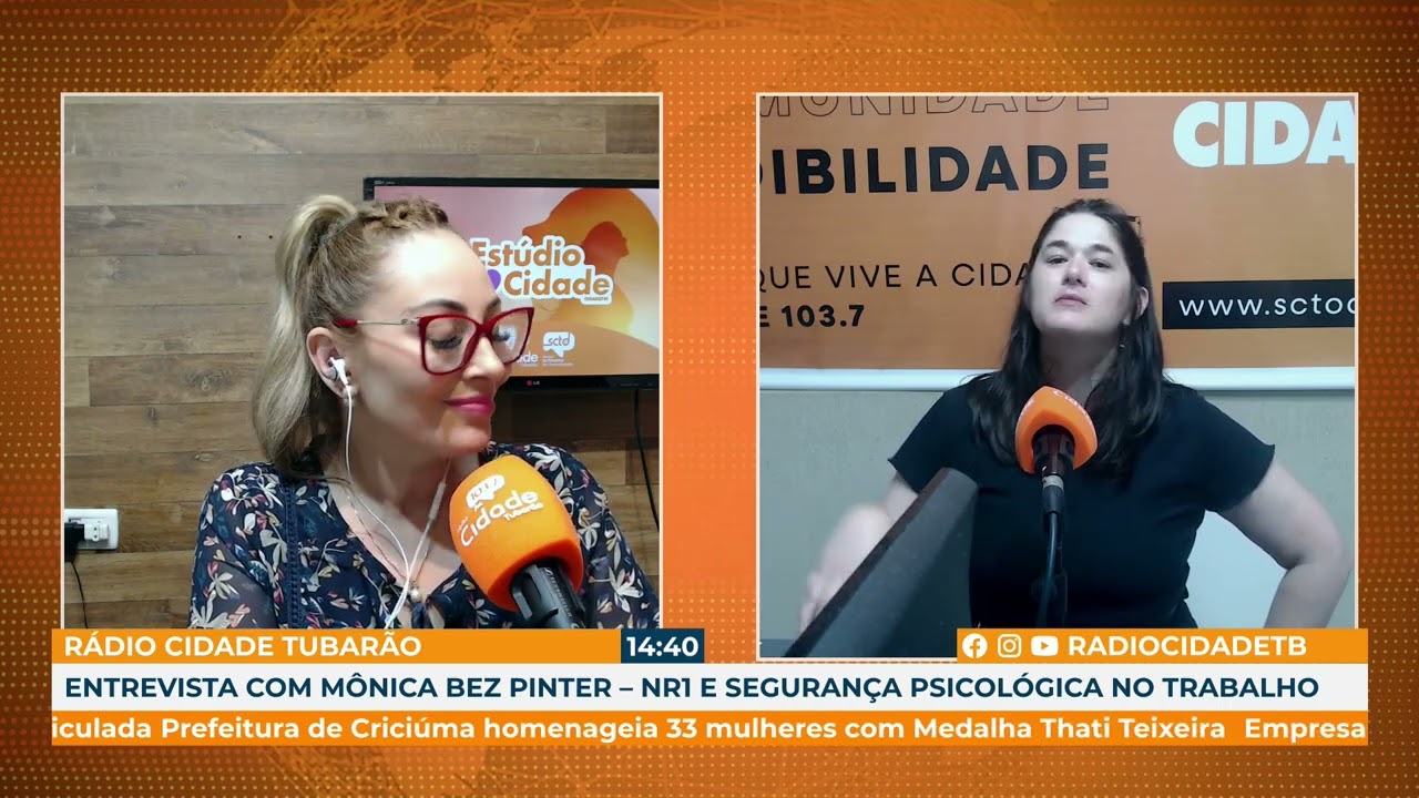 PSICÓLOGA FALA SOBRE SAÚDE MENTAL E SEGURANÇA NO TRABALHO