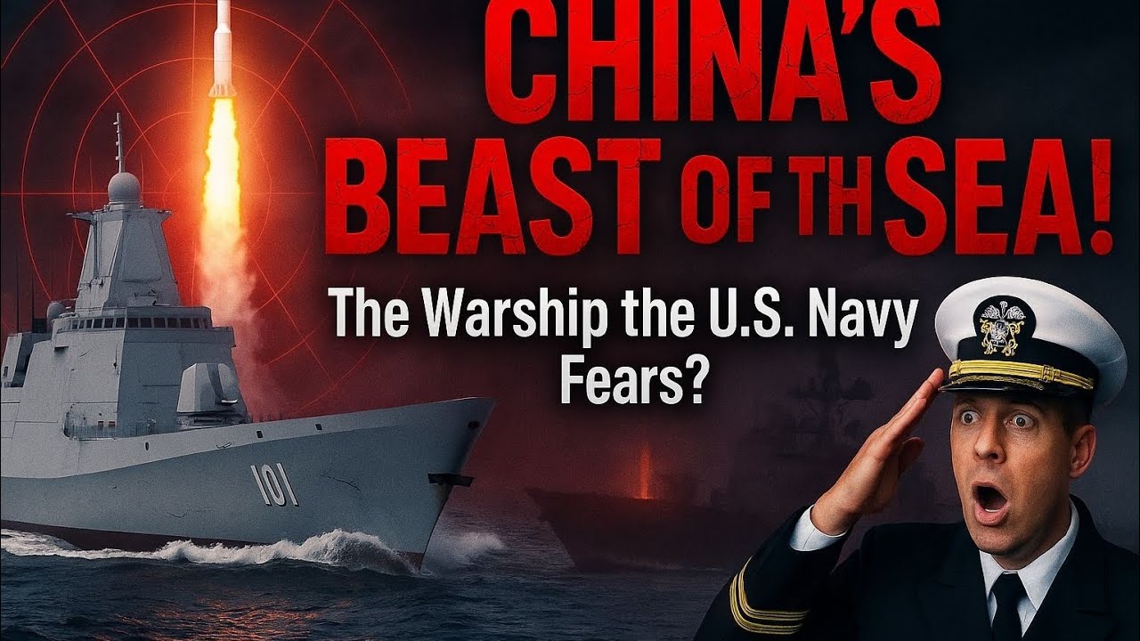 China Type 055 Destroyer : The Warship That's Changing Naval Power Forever 