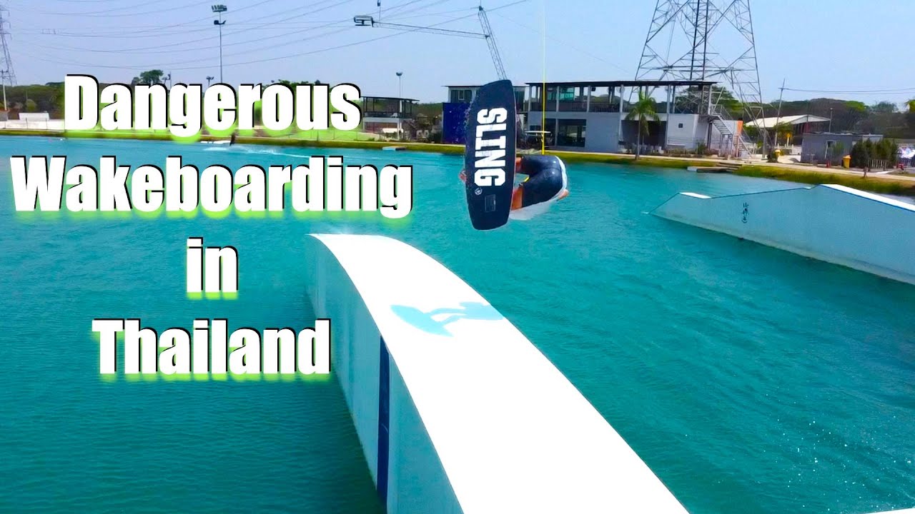 Wakeboarding in Thailand!