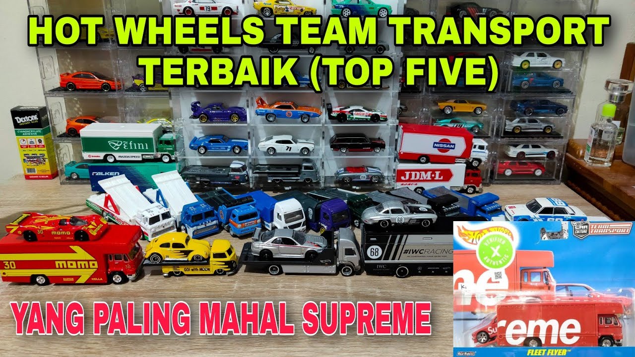 REVIEW HOT WHEELS TEAM TRANSPORT TERBAIK - TOP FIVE