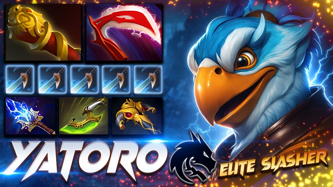 Yatoro KEZ - ELITE SLASHER - Dota 2 Pro Gameplay [Watch & Learn]