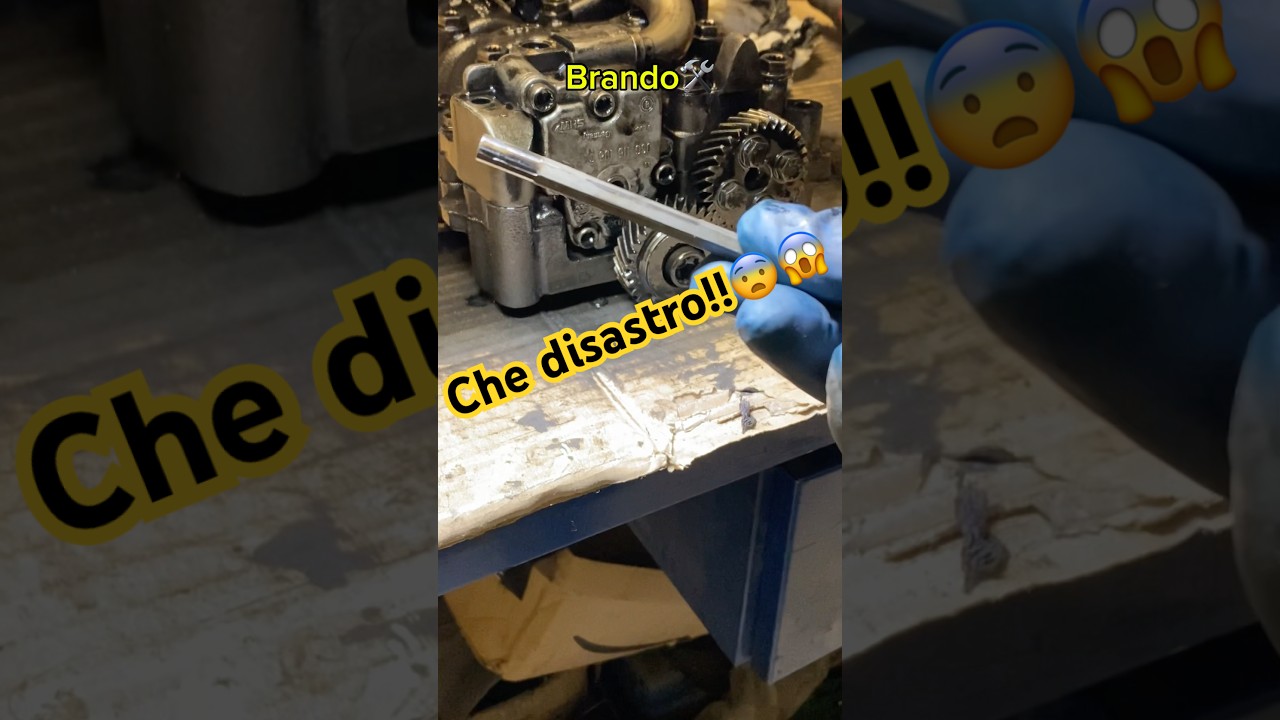 Alberino pompa olio Audi😱 Che danno!!! #automobile #best #work #bestemmie #audi #volkswagen