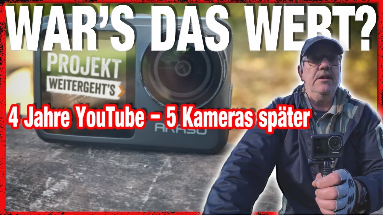4 Jahre, 5 Kameras – war’s das wert? Als E-Biker bei You Tube