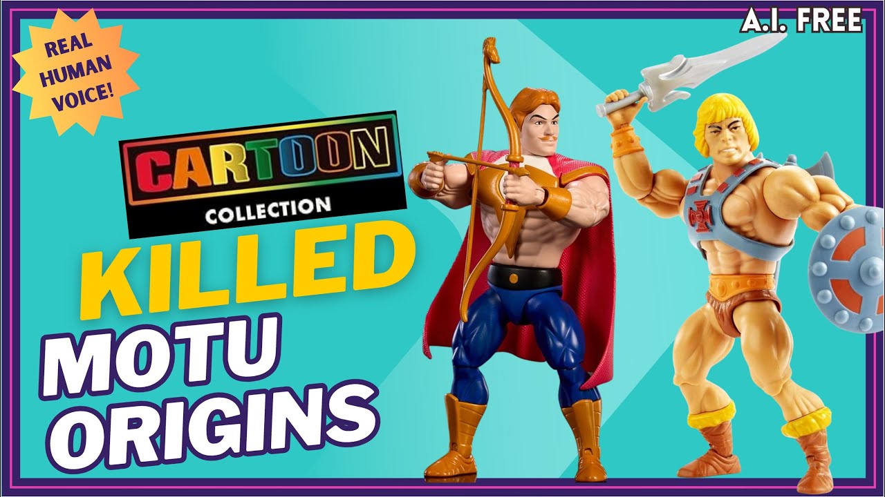 MOTU Cartoon Collection KILLED Origins | Origins VS. Cartoon Collection | CAN the 80s Toys COEXIST?
