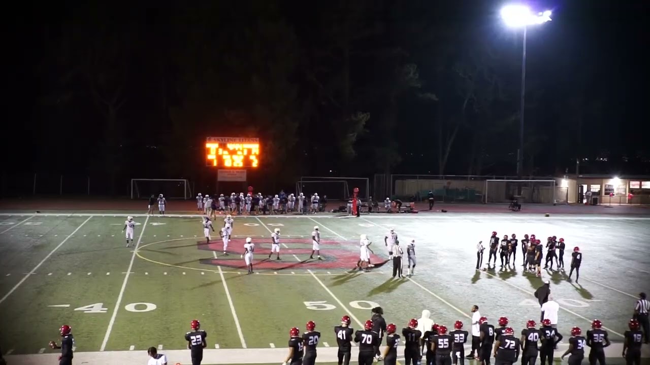 Skyline High Titans vs Castlemont Knights - Oct 17, 2025 - Oakland, CA