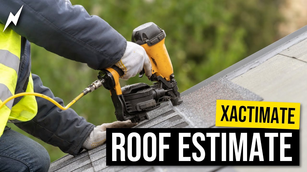 How to write a roof repair estimate in Xactimate X1