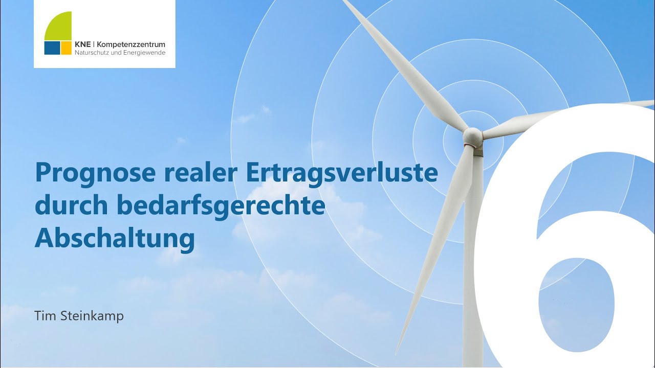 Prognose realer Ertragsverluste durch bedarfsgerechte Abschaltung, 24.10.2024