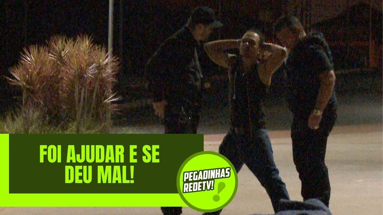 AJUDOU A CARREGAR O TAPETE... E ACABOU PRESO! | Pegadinhas RedeTV!