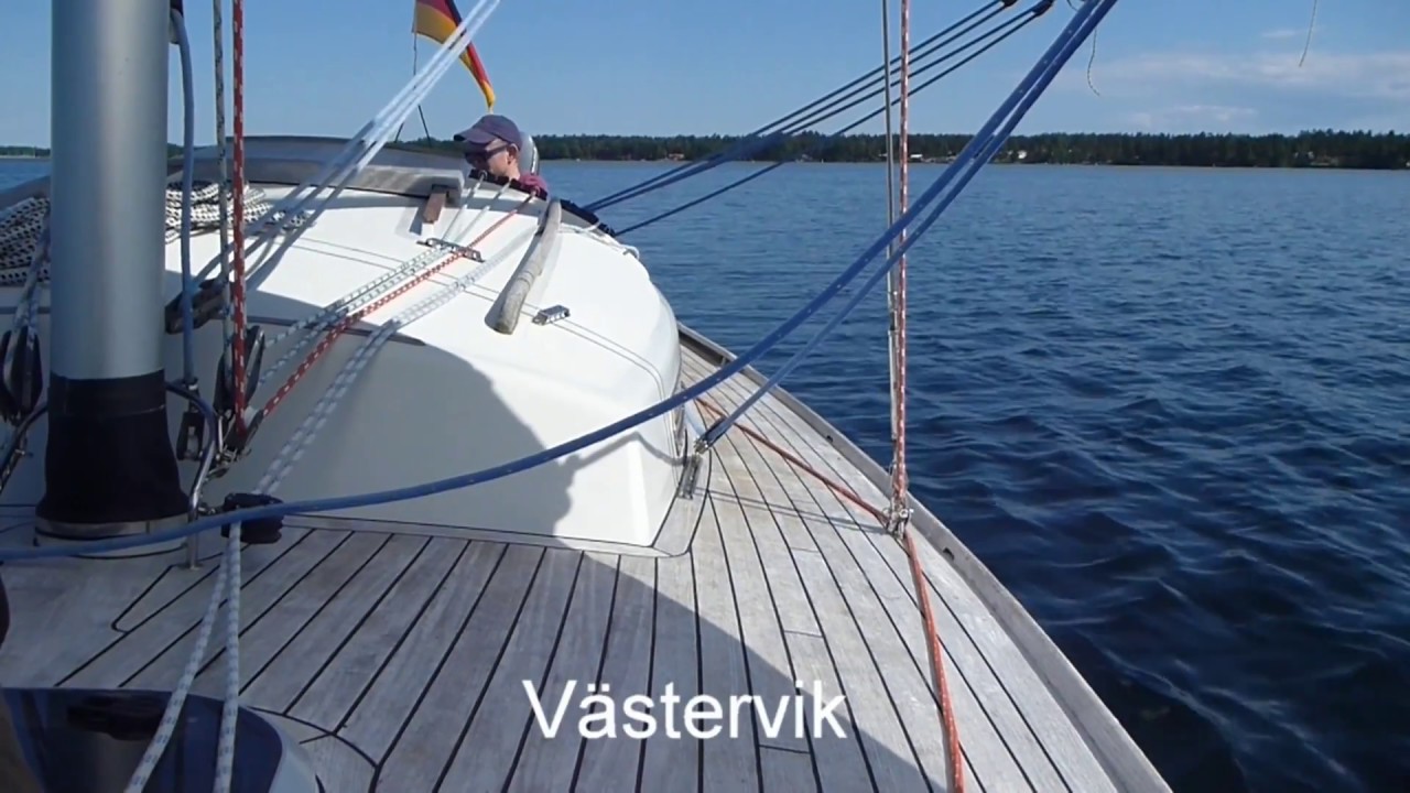 Folkeboot segelt von Neustadt nach Stockholm