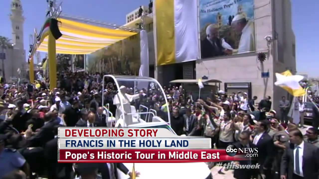 'This Week' Pope Travels to Holy Land