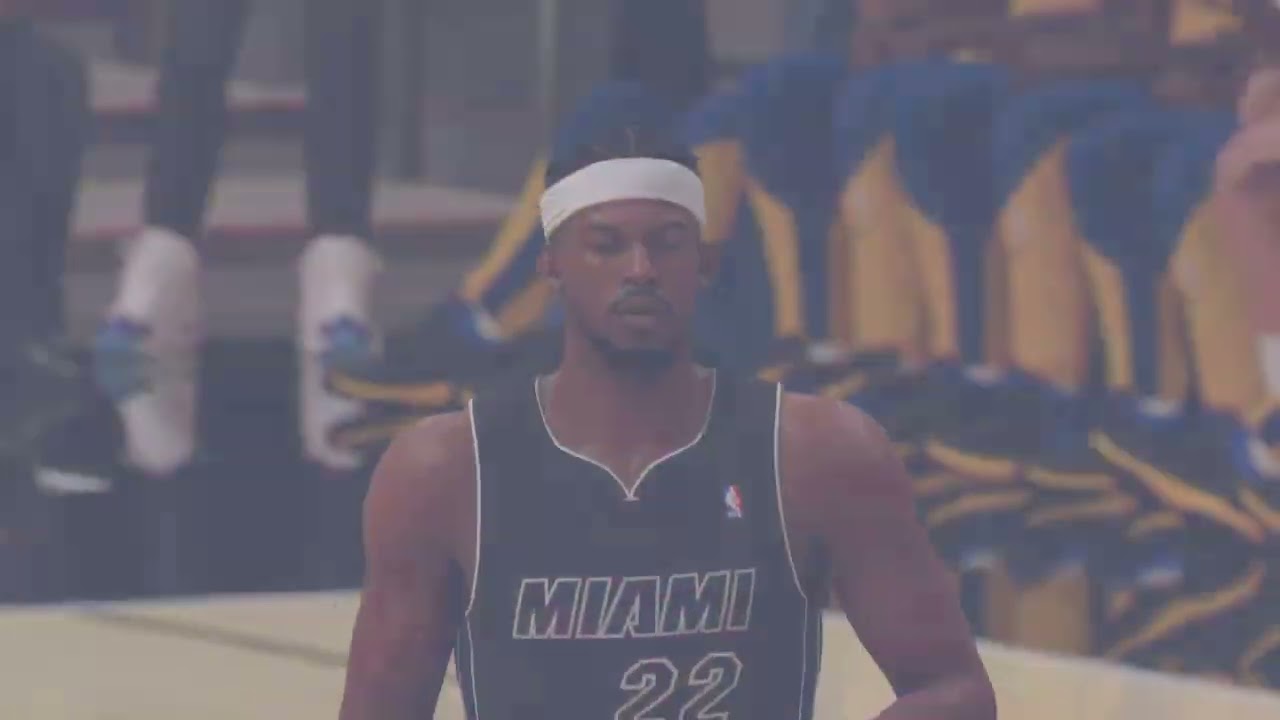 NBA 2K25 All Time Warriors VS All Time Heats