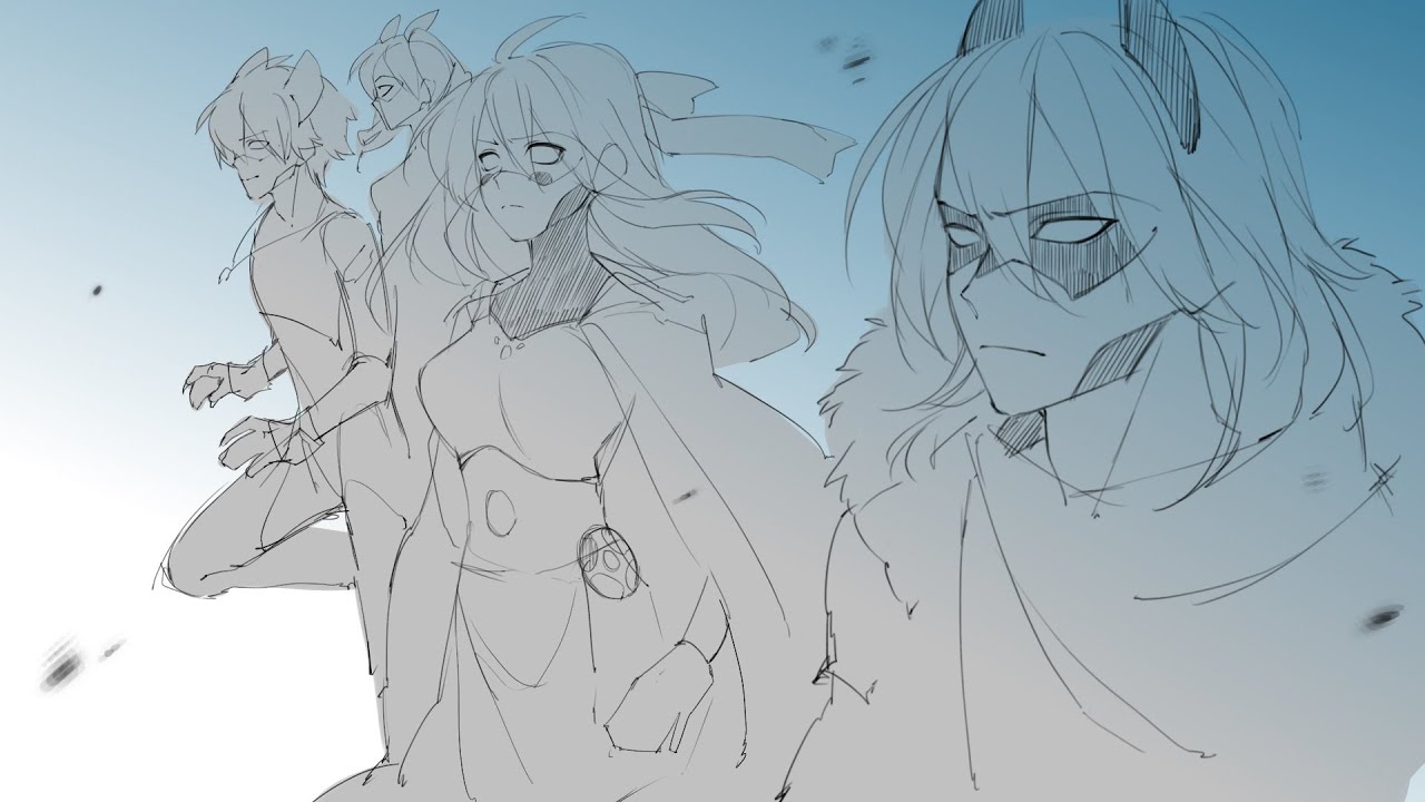 Scattered glass - Miraculous Ladybug Animatic - past heros
