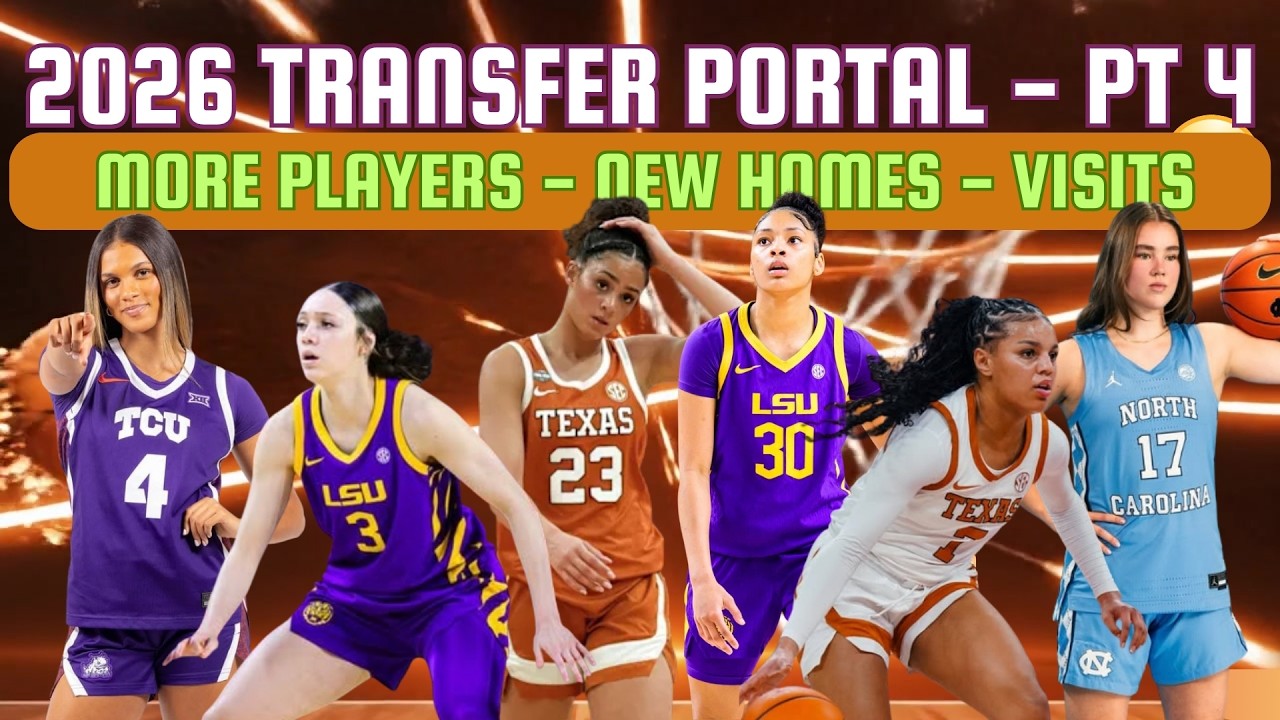 2026 WBB TRANSFER PORTAL MORE PLAYERS! MORE COMMITS! RUMORED VISITS! Part 4
