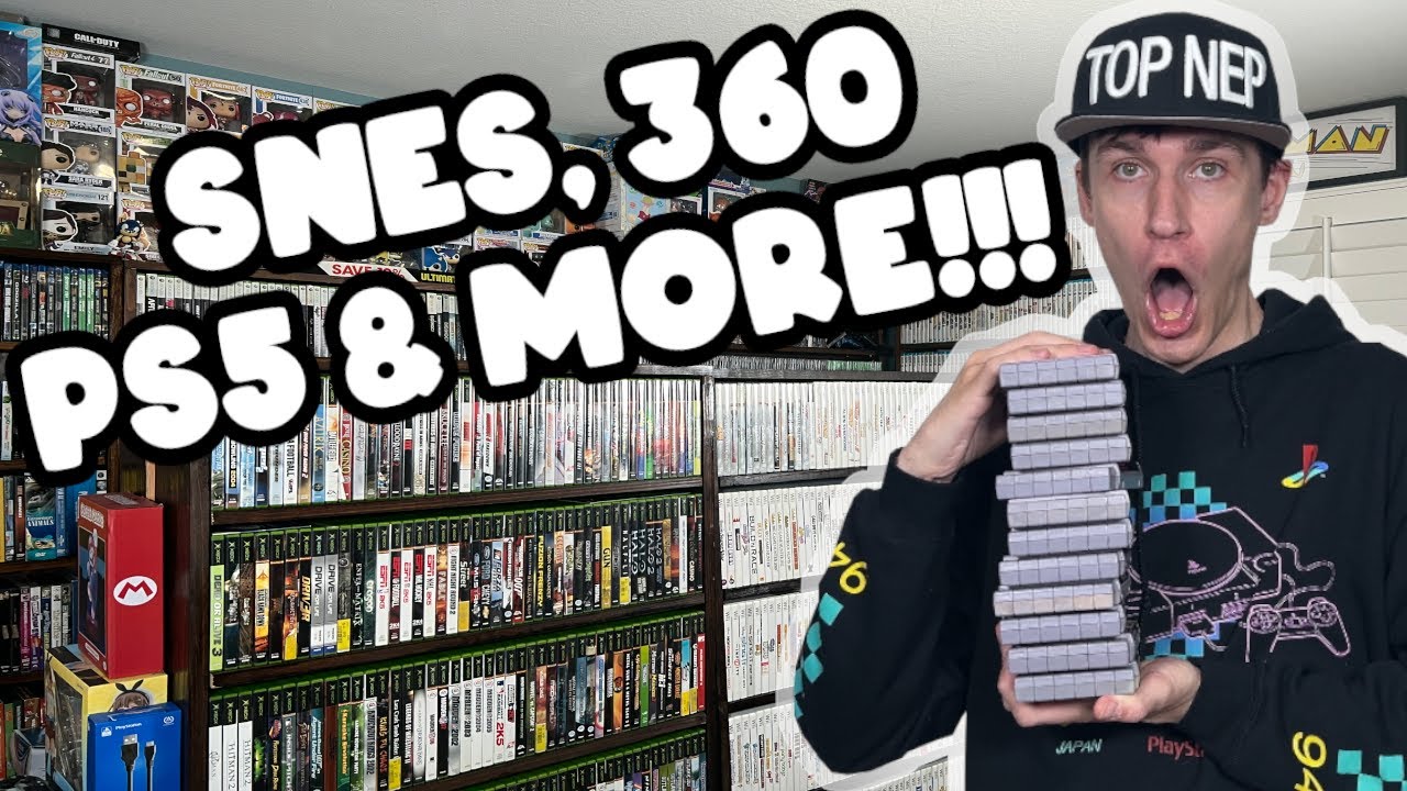 Game PICKUPS From August! SNES, 360, PS5 & More!