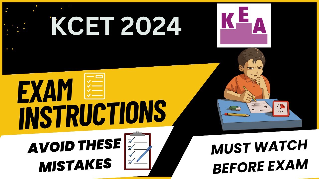Kcet 2024 tips for exam | #kcet #kcet2024 #mcq #exam