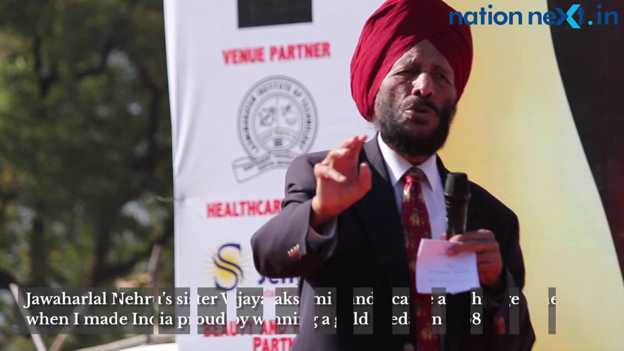 Milkha Singh inspires Nagpur youth with his memorable speech
