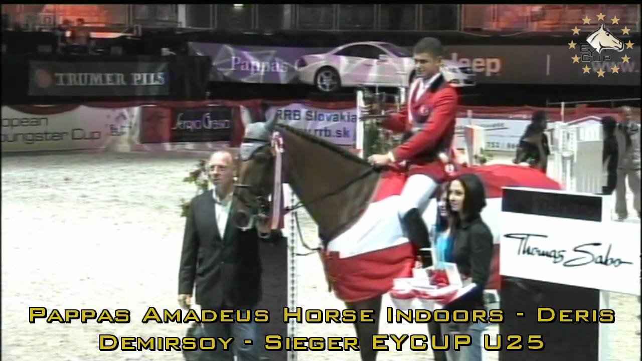 EYCUP U25 - Derin Demirsoy - Pappas Amadeus Horse Indoors Salzburg - Winner 145m