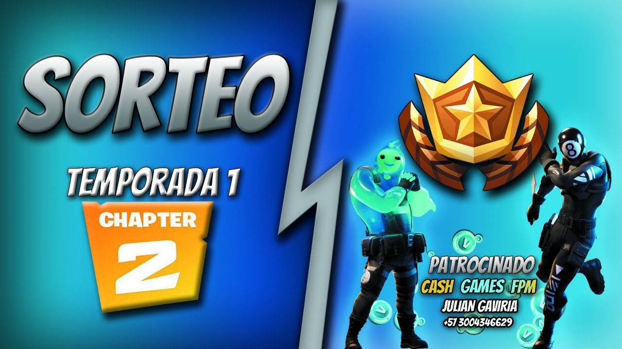 ‼️SORTEO PASE DE BATALLA FORTNITE CAPITULO 2‼️[SEBAS GAMING]