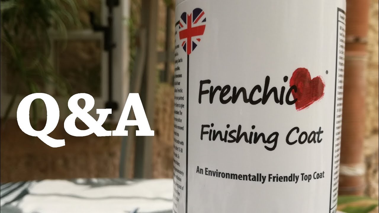 8 practical uses of the Finishing Coat by Frenchic Furniture Paints