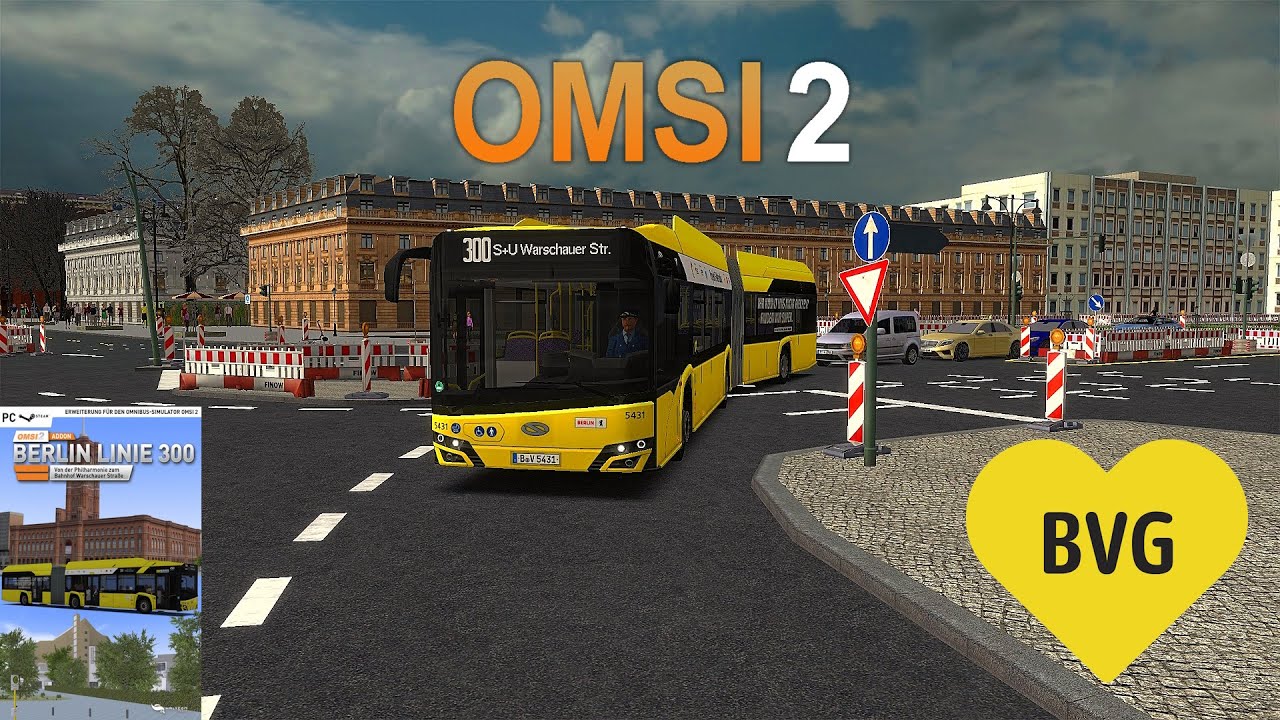 OMSI 2 - Add-on Berlin Linie 300 (Preview) | Linie 300 nach S+U Warschauer Str.