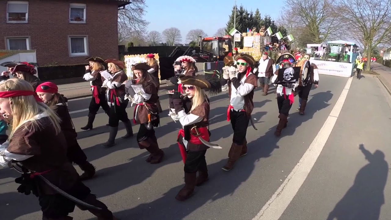 Spielmannszug Frohsinn Ost beim Karneval in Greven 2015