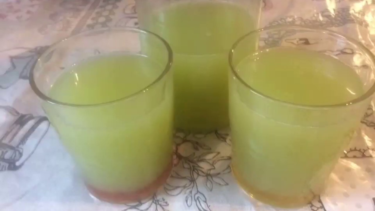 Recette jus de raisin
