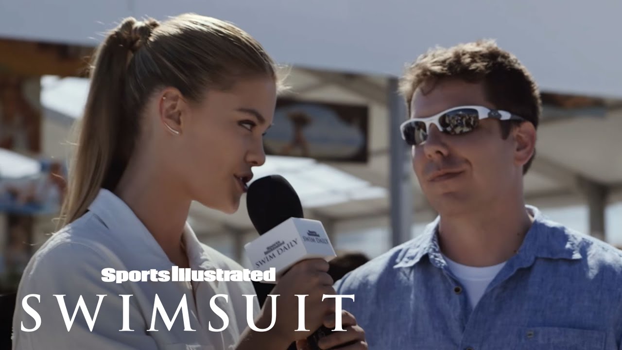 Nina Agdal Talks To The Men Of South Beach | Sports Illustrated Swimsuit