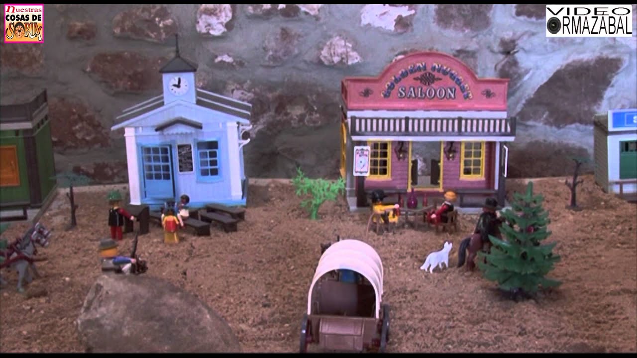 AMPLIACION COLECCION PLAYMOBIL DEL OESTE NORTEAMERICANO DE DAVID ORMAZ&Aacute;BAL - (SORIA) - ESPA&Ntilde;A