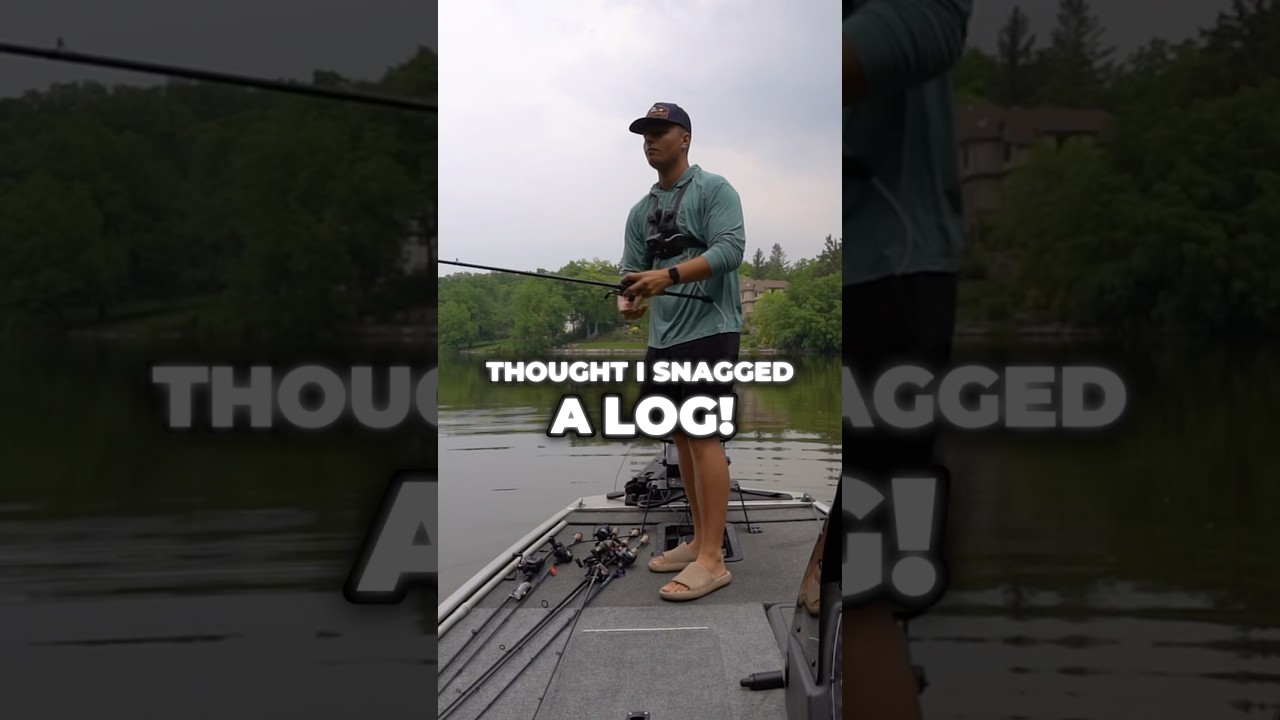 I Hooked Into a MONSTER&hellip; But It Wasn&rsquo;t a Fish 😳🎣 #fishing