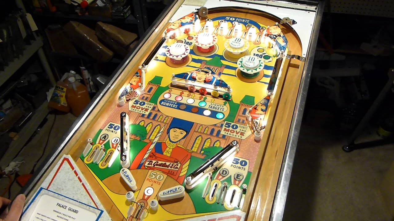 Gottlieb Palace Guard FOR SALE!  (Dr. Dave's Pinball Restorations)